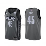 Maillot Brooklyn Nets Donta Hall Statement 2020 Gris