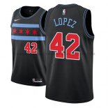 Maillot Chicago Bulls Robin Lopez Ciudad 2018-19 Noir