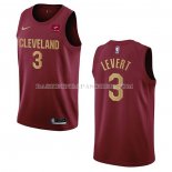 Maillot Cleveland Cavaliers Caris Levert NO 3 Icon 2022-23 Rouge