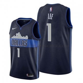 Maillot Dallas Mavericks Courtney Lee Statement Bleu