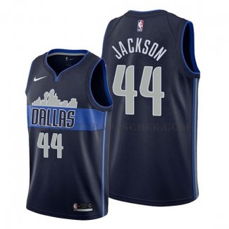 Maillot Dallas Mavericks Justin Jackson Statement Bleu