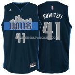 Maillot Dallas Mavericks Nowitzki 2Bleu