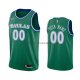 Maillot Dallas Mavericks Personnalise Hardwood Classics 2020-21 Vert