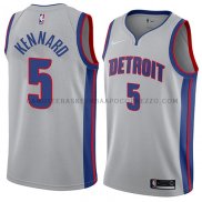 Maillot Detroit Pistons Luke Kennard Statement 2018 Gris