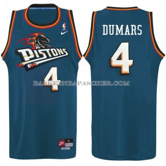 Maillot Detroit Pistonss Dumars Bleu