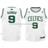 Maillot Enfant Boston Celtics Rondo Blanc