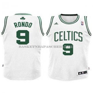 Maillot Enfant Boston Celtics Rondo Blanc