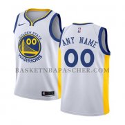 Maillot Enfant Golden State Warriors Personnalise 2017-18 Blanc