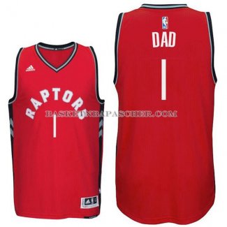 Maillot Fete des peres Toronto Raptors Dad Rouge