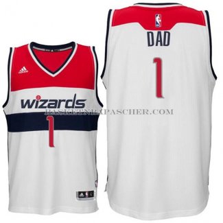 Maillot Fete des peres Washington Wizards Dad Blanc