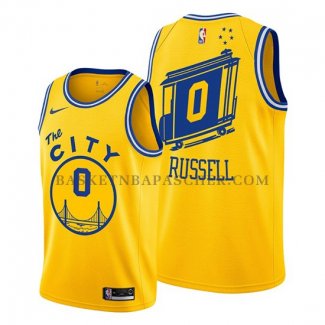 Maillot Golden State Warriors D'angelo Russell Hardwood Classics 2019-20 Or
