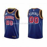 Maillot Golden State Warriors Jonathan Kuminga NO 00 75th Anniversary Bleu