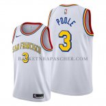 Maillot Golden State Warriors Jordan Poole Classic Edition Blanc