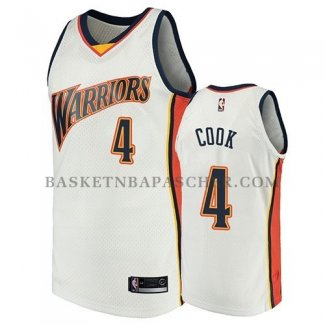 Maillot Golden State Warriors Quinn Cook 2009-10 Hardwood Classics Blanc