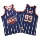 Maillot Houston Rockets Bape RetroBleu