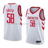 Maillot Houston Rockets Gerald Green Association 2018 Blanc Maillot Houston Rockets Gerald Green Association 2018 Blanc