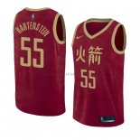 Maillot Houston Rockets Isaiah Hartenstein Ville 2018-19 Rouge Maillot Houston Rockets Isaiah Hartenstein Ville 2018-19 Rouge