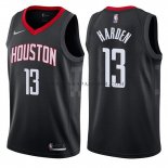 Maillot Houston Rockets James Harden Statement 2017-18 Noir Maillot Houston Rockets James Harden Statement 2017-18 Noir