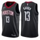 Maillot Houston Rockets James Harden Statement 2017-18 Noir