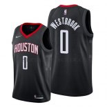 Maillot Houston Rockets Russell Westbrook Statement 2019 Noir Maillot Houston Rockets Russell Westbrook Statement 2019 Noir