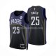 Maillot Indiana Pacers Jalen Smith NO 25 Ville 2022-23 Bleu
