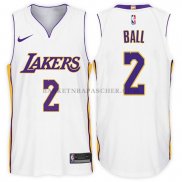 Maillot Los Angeles Lakers Lonzo Ball 2017-18 Blanc