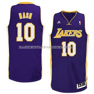 Maillot Los Angeles Lakers Nash Purpura