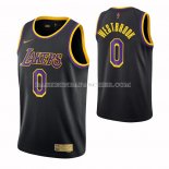 Maillot Los Angeles Lakers Russell Westbrook NO 0 Statement 2021-22 Noir