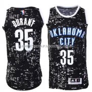 Maillot Lumieres de la ville Oklahoma City Thunder Durant Noir