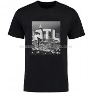 Maillot Manche Courte Atlanta Hawks Ville Noir