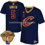 Maillot Manche Courte Cleveland Cavaliers Smith Bleu