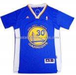 Maillot Manche Courte Golden State Warriors Curry Bleu
