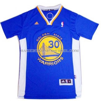 Maillot Manche Courte Golden State Warriors Curry Bleu