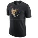 Maillot Manche Courte Memphis Grizzlies Ville 2020-21 Noir
