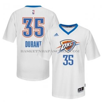 Maillot Manche Courte Oklahoma City Thunder Durant Blanc