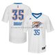 Maillot Manche Courte Oklahoma City Thunder Durant Blanc