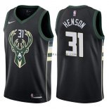 Maillot Milwaukee Bucks John Henson Statehombret 2017-18 Noir