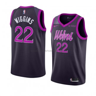 Maillot Minnesota Timberwolves Andrew Wiggins Ville 2018-19 Vole