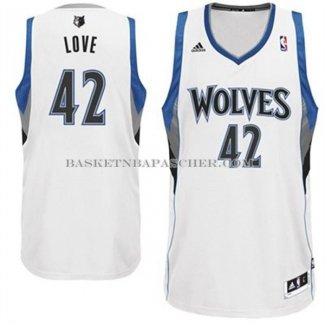 Maillot Minnesota Timberwolves Love Blanc