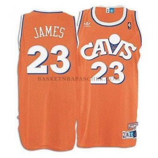 Maillot NBA Enfant Cleveland Cavaliers James Orange