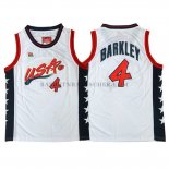 Maillot NBA USA 1996 Barkley Blanc
