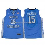 Maillot NCAA North Carolina Carter Bleu