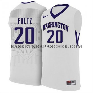 Maillot NCAA Washington Fultz Blanc