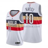 Maillot New Orleans Pelicans Jaxson Hayes Earned 2018-19 Blanc