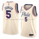 Maillot Philadelphia 76ers Amir Johnson Ciudad 2018 Crema
