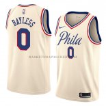 Maillot Philadelphia 76ers Jerryd Bayless Ville 2018 Crema