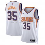 Maillot Phoenix Suns Kevin Durant NO 35 Association Blanc