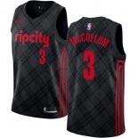 Maillot Portland Trail Blazers C.j. Mccollum Ciudad Noir