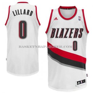 Maillot Portland Trail Blazers Lillard Blanc