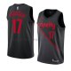 Maillot Portland Trail Blazers Skal Labissiere Ville 2019 Noir